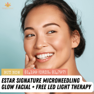 Microneedling Glow Facial + LED Light Therapy