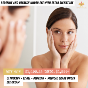 Ultherapy + EZ Gel + Jeuveau + Medical Grade Under Eye Cream