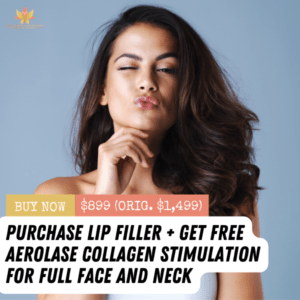 Lip Filler + Aerolase Collagen Stimulation