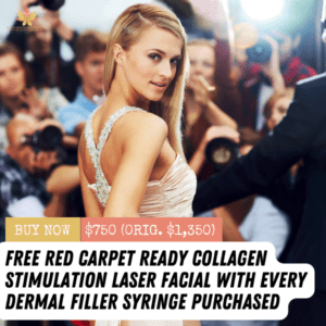 Dermal Filler + Red Carpet Ready Laser Facial