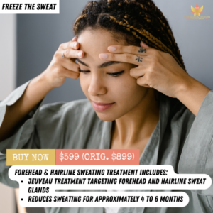 FOREHEAD & HAIRLINE SWEATING treatment