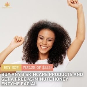 3 Skincare Products + Free Honey Enzyme Facial
