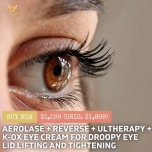 Aerolase + Reverse + Ultherapy + K-Ox eye cream