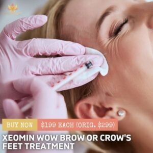 Xeomin for Crow's Feet or Wow Brow