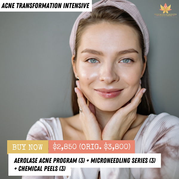 Aerolase Acne Program (3) + Microneedling Series (3) + Chemical Peels (3)