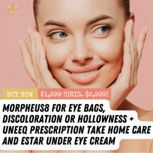 Morpheus8 + Uneeq + Under Eye Cream