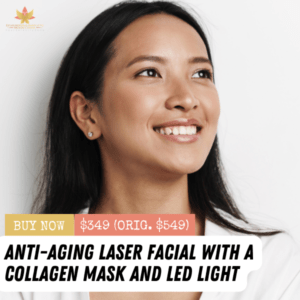 Laser Facial With Collagen Mask + LED Light