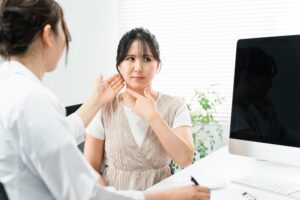 woman considering Botox for Asian skin in Montgomery County